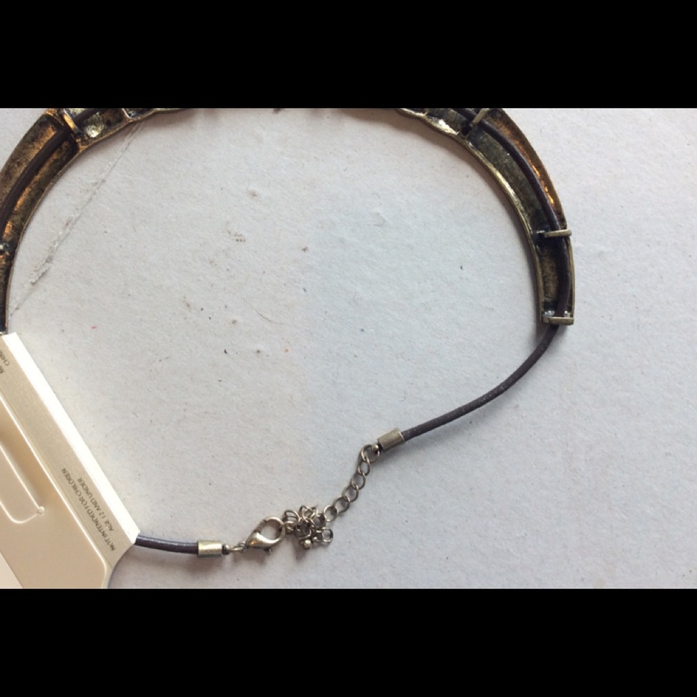 CATO Gold and Black Necklace, NWT - Picture 7 of 9
